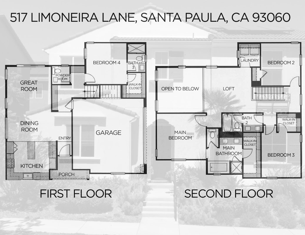 517 Limoneira Lane, Santa Paula, CA 93060 - Floorplan